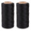 2Pièces Fil Polyester Noir Multiusage Couture Cerf-Volant 2