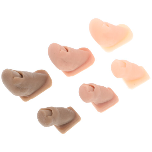15Paires Modeles Ongles Silicone Multiusage Pour Entrainement 2