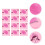 60Pièces Patchs Collagène Gel Hydratants Rose 5