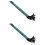 2Pièces Protège-Queue Vert Réutilisable En Tissu 7