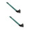 2Pièces Protège-Queue Vert Réutilisable En Tissu 9