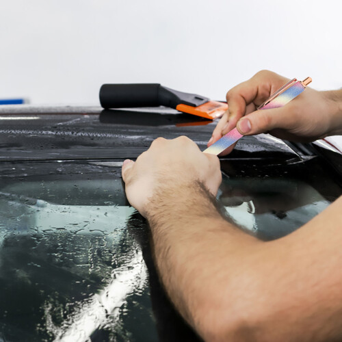 1Pièces Stylo Découpe Vinyle ABS Pour Auto Résistant 2