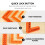 2Pièces Positionneurs D’angle 90 Orange En , Usage Manuel 11