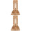 2Pcs Adjustable Rabbit Bottle Holder Khaki Decorative Pet Stand 5