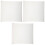 3Pcs White Eva Reptile Cage Carpet Protective Substrate Mat for Pets 5