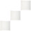 3Pcs White Eva Reptile Cage Carpet Protective Substrate Mat for Pets 7