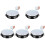 5Pcs Hand Held Tambourine Double Rows Drum Bell Practice Instrument 2