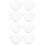 4 Pairs Women Bra Pads Silicone Removable Inserts 6