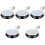5Pcs Hand Held Tambourine Double Rows Drum Bell Practice Instrument 3