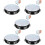 5Pcs Hand Held Tambourine Double Rows Drum Bell Practice Instrument 8
