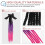 8Pcs Durable Braid Decor Motorbike Ponytail Accessory 5