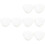 4 Pairs Women Bra Pads Silicone Removable Inserts 4
