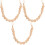 3Pcs Women's Wooden Bead Handbag Chain Multipurpose Replacement Strap 4