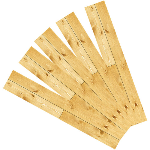 Kitchen Floor Tiles Light Brown Pvc 5pack