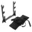 Wood Three-Tier Sword Display Rack With Pouch For Martial Arts 6