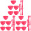 15 Sets Diy Mask Mixing Bowl With Applicator Plastic Tool 3
