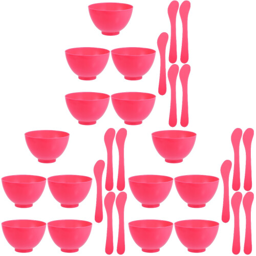 15 Sets Diy Mask Mixing Bowl With Applicator Plastic Tool 2