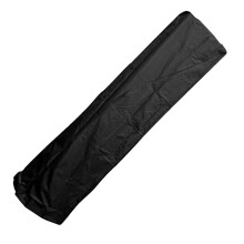 2Pcs Outdoor Patio Heater Cover Black Oxford Cloth Garden Protector