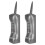 2pcs Silver Inflatable Vintage Phone Props Halloween Event Decorations 1