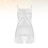 1Set White Bodysuit Nightwear Durable Underclothes 7