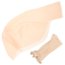 3Ensembles Perruque Chauve Latex Beige Costume Fête Amusante