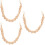 3Pcs Women's Wooden Bead Handbag Chain Multipurpose Replacement Strap 8