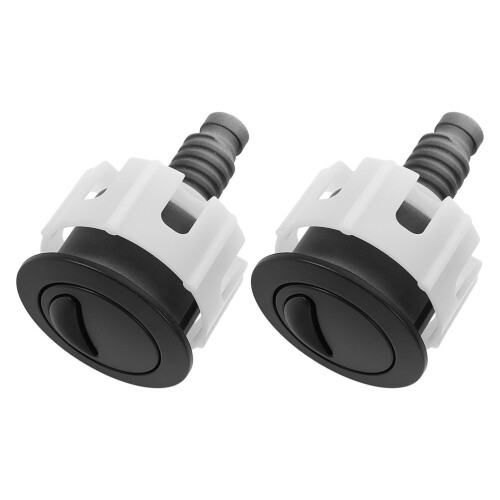 8 Pcs Push Toilet Flush Button Replacement For Water Tank - Adjustable 2