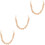 3Pcs Women's Wooden Bead Handbag Chain Multipurpose Replacement Strap 6