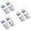 6Pcs Heavy Duty Adjustable Pull Latches Stainless Steel Silver for Bbq 7
