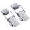 6Pcs Heavy Duty Adjustable Pull Latches Stainless Steel Silver for Bbq 1