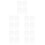 20 Pcs Acrylic LED Message Board Clear Panel For Advertising 5