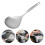 Raindrops Kitchen Spoon Stainless Steel Skimmer Silver 1set 8