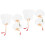 8 Pcs Diy Bamboo Handle Blank Fans For Decorative Graffiti Craft 6