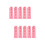 10St ABS Testbuis Organizer Roze Handig Draagbaar School 8