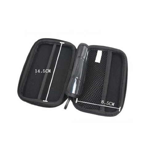 2Pcs Portable 2.5 Inch Hdd Protective Case With Flower Texture