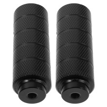 6 Pcs Bicycle Pedals For Mountain Bikes Steel Axle Anti-Skid Foot Pegs