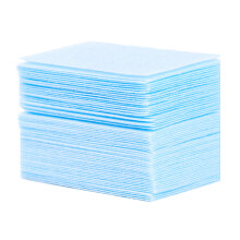 1800Pcs Premium Nail Polish Remover Pads Sky-Blue for Home and Salon