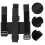 2 Pcs Audio Strap Speaker Kettle Nylon 10