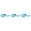 3 Pcs Ceramic Chopstick Rest Holder Japanese Style Sky Blue 3