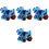 4Pcs Dinosaur Car Inertial Pull Back Transforming Educational Toy 10