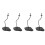 4Pcs Stable Doll Model Support Stand Action Figure Holder 6