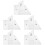 5 Sets Quilting Templates Diy Patchwork Fabric Sewing Tools 7