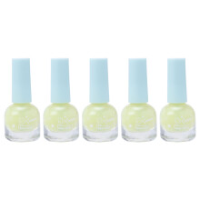 2Pcs Quick Dry Transparent Nail Polish Bright Glossy Manicure Supply