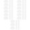 150 Pcs Acrylic False Eyelash Glue Holder Pad 9