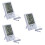 3Pcs Lcd Temperature Meter With Outdoor Sensor 7