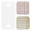 50 Pcs Vertical Blind Slats Replacement For Sliding Glass Doors 3cm 10