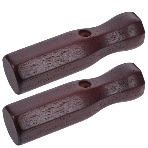 8 Pcs Non-Slip Octagonal Wooden Foosball Replacement Handles 2