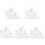 5 Sets Quilting Templates Diy Patchwork Fabric Sewing Tools 3