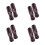 8 Pcs Non-Slip Octagonal Wooden Foosball Replacement Handles 5