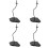 4Pcs Stable Doll Model Support Stand Action Figure Holder 7